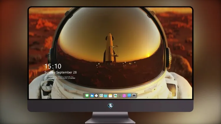 
宇航员登陆火星 5k壁纸超清桌面屏保