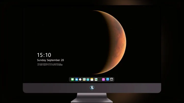 
火星光波 4k电脑壁纸