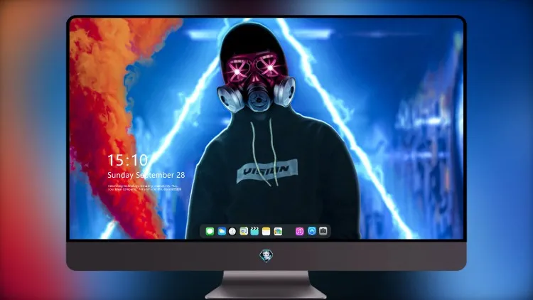 
面具烟雾弹 4k电脑壁纸