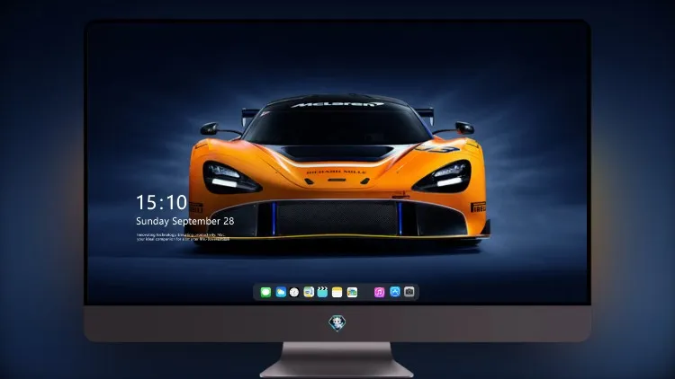 
迈凯伦 720S GT3 电脑桌面壁纸 正面