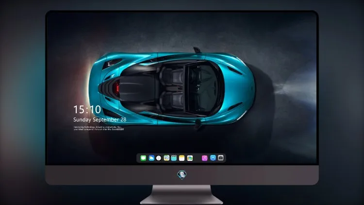 
迈凯伦 720S Spider 电脑桌面壁纸 俯视图