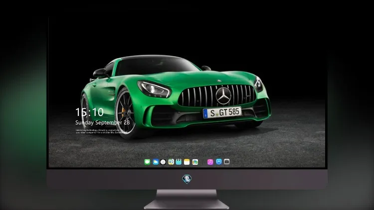 
梅赛德斯 AMG GT 绿色