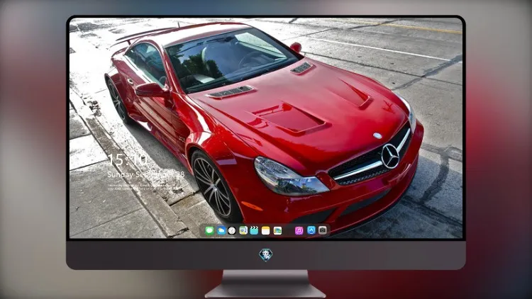 
梅赛德斯 MB SL65 红色