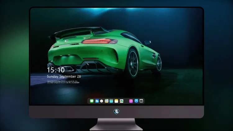 
梅赛德斯 Amg Gtr 绿色后部 4k电脑壁纸