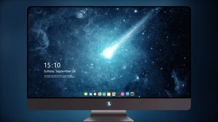 
流星蓝光
