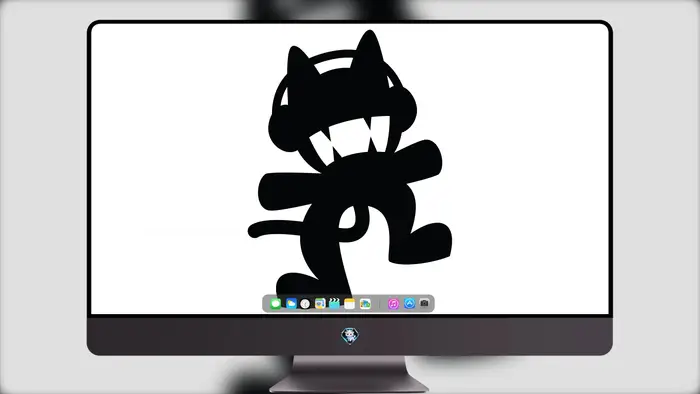 
怪物猫标志 4k电脑壁纸