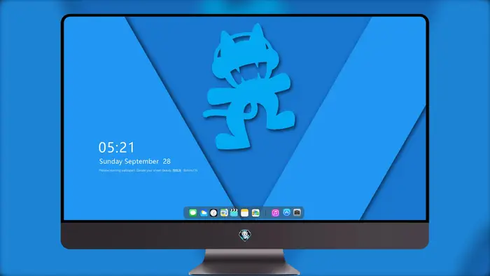
怪兽猫标志