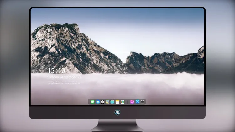 
山风景冬季8k