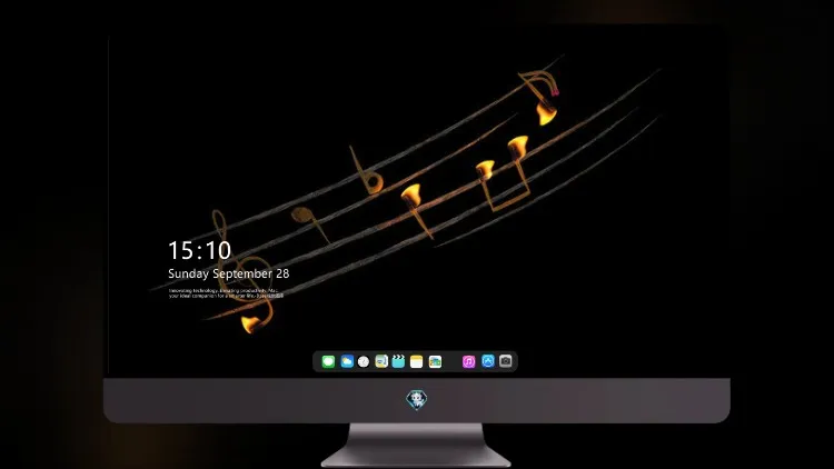 
音乐符号黑暗 4k电脑壁纸