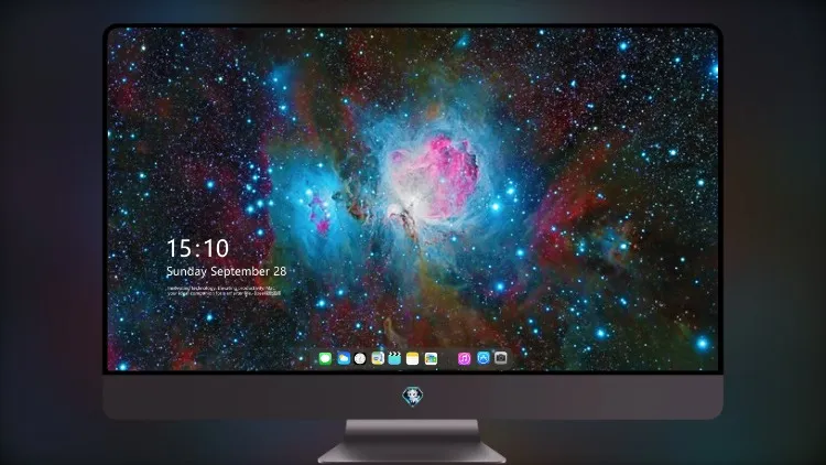 
星云 太空 银河 多彩 4k电脑壁纸