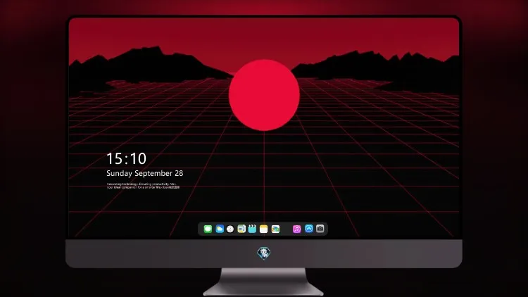 
霓虹灯 Netrowave 网格黑暗 4k电脑壁纸