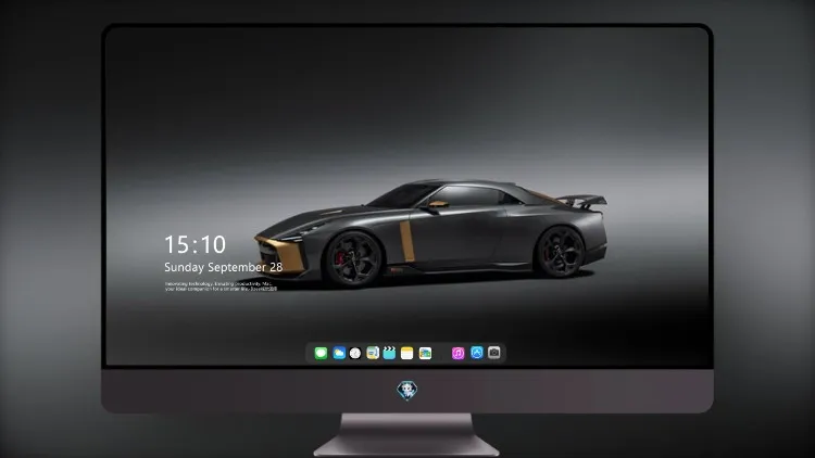 
日产 GT R50 侧视图 2018