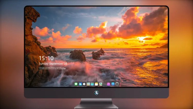 
海洋日落8k