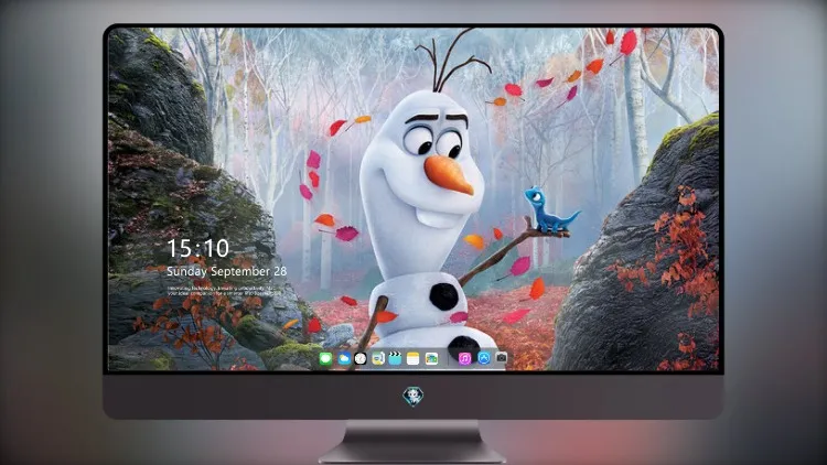 
《冰雪奇缘 2》中的奥拉夫 电脑桌面壁纸