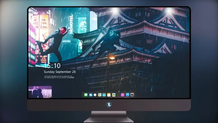 
屋顶赛博朋克面具