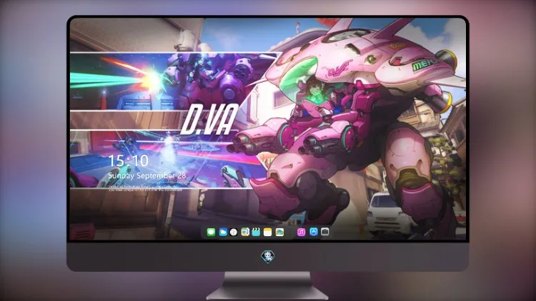 
守望先锋 D Va 高清