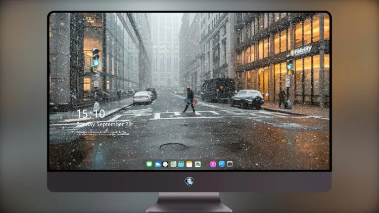 
人街雪4k