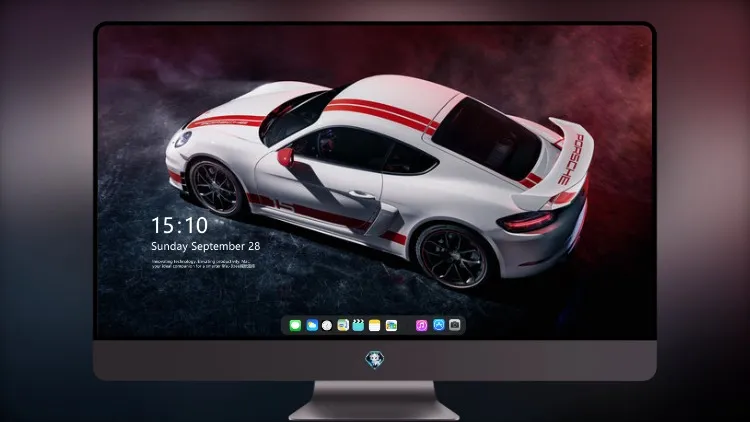 
保时捷 718 Cayman GT4 运动杯版 电脑桌面壁纸 侧视图
