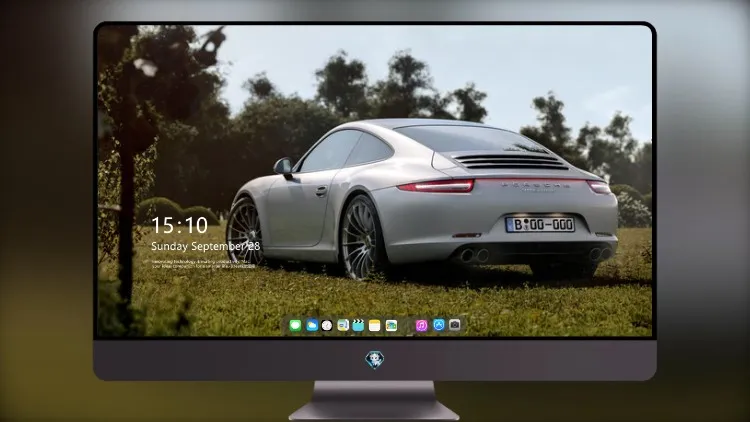 
保时捷 911 Carrera 后部