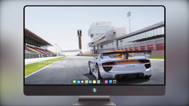 
保时捷 918 RSR 概念车后视图