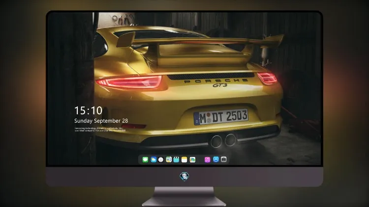 
保时捷 GT3 后部