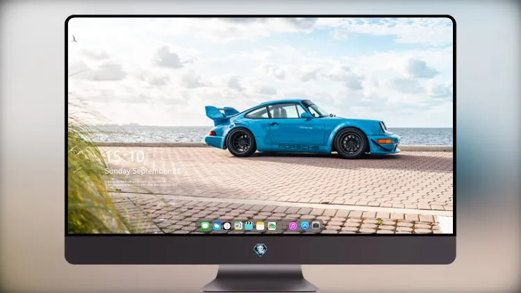
保时捷 Rwb 964 克里斯迈阿密 蓝色