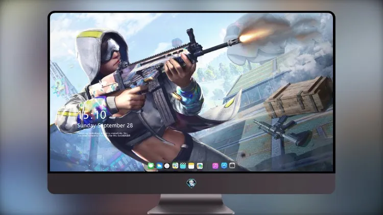 
带枪的 Pubg 女孩