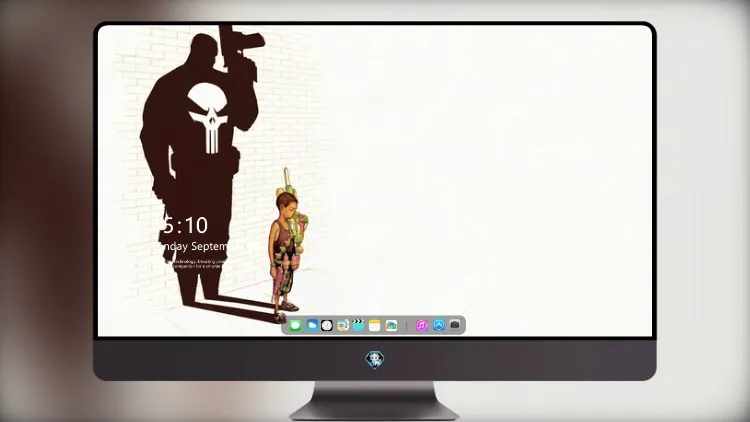 
惩罚者小孩艺术