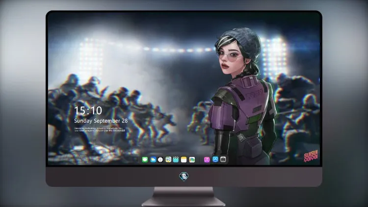 
彩虹六号围攻 Dokkaebi 艺术品 4k电脑壁纸