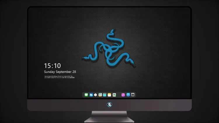 
Razer Inc 徽标深色 4k电脑壁纸