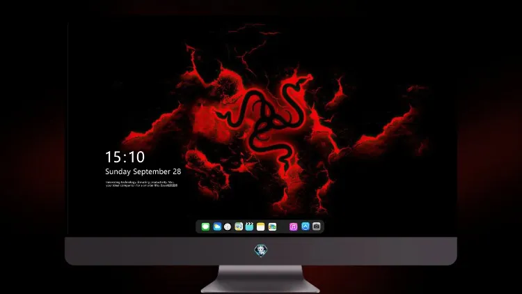 
Razer 标志红色 4k电脑壁纸