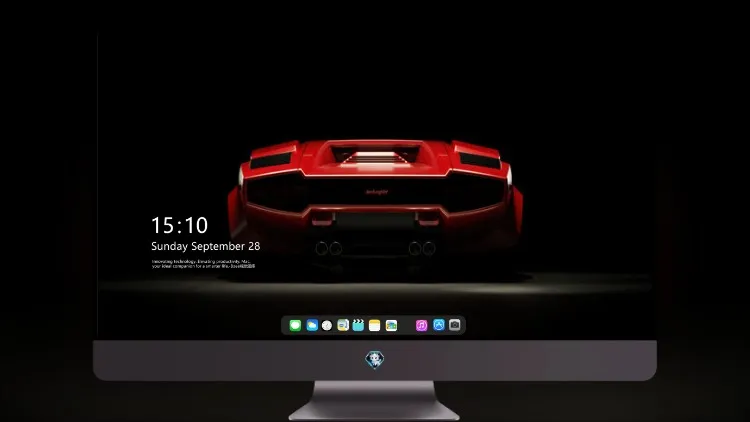 
红色兰博基尼Countach 4k电脑壁纸