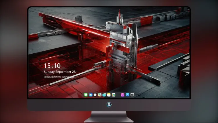 
渲染 3d 玻璃抽象 4k电脑壁纸