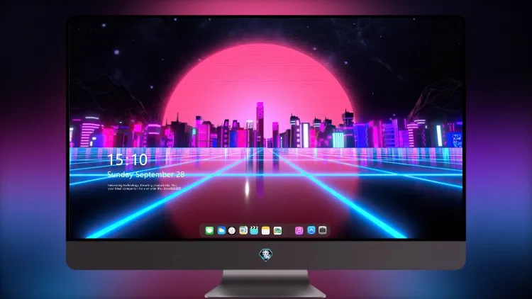 
Retowave 风格公路 4k电脑壁纸
