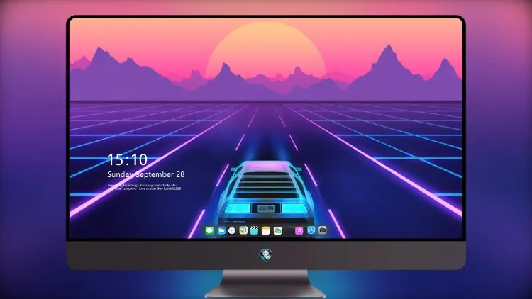 
复古浪潮 Delorean Syntwave 4k电脑壁纸