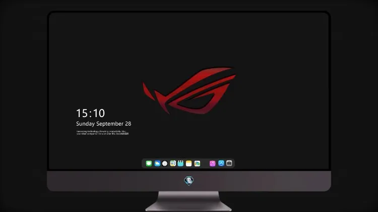 
Rog 标志艺术 4k电脑壁纸