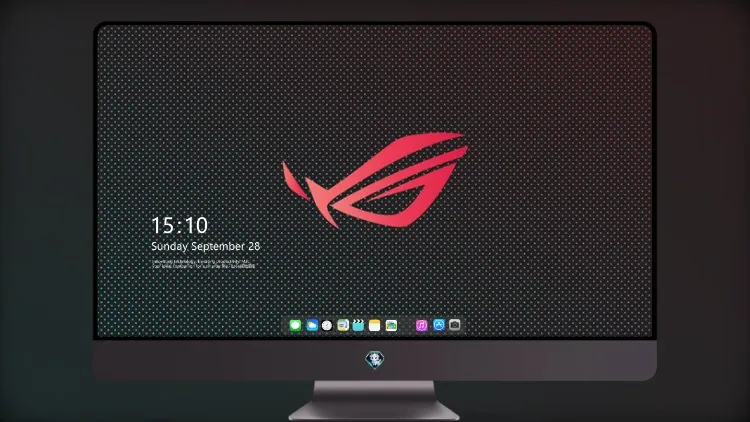 
罗格新标志 4k电脑壁纸
