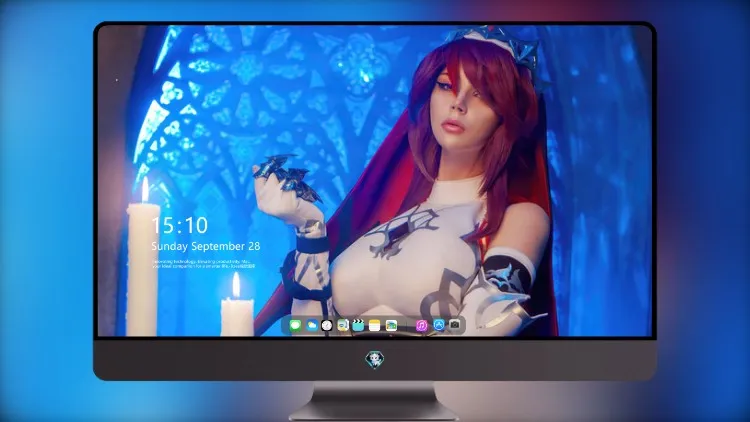 
罗莎莉亚原神 冲击 Cosplay