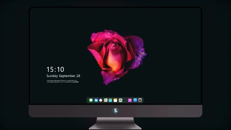 
玫瑰色 Oled 深色 8K超清图片素材