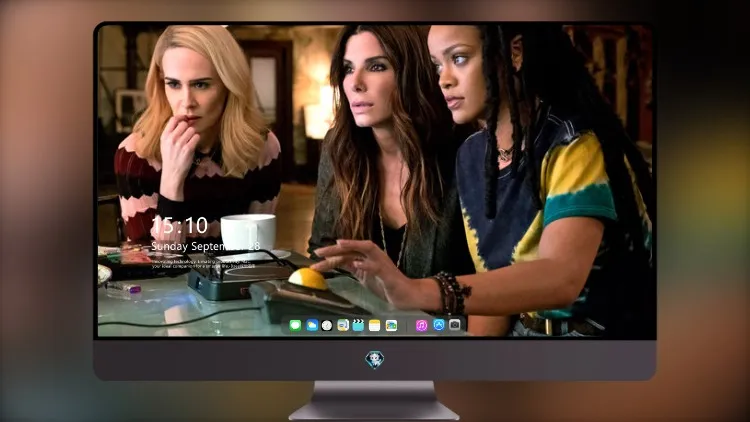 
桑德拉·布洛克 (Sandra Bullock) 蕾哈娜 (Rihanna) 和莎拉·保罗森 (Sarah Paulson) 在《海洋 8》中