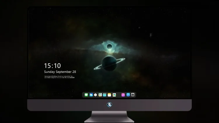
土星行星艺术 4k电脑壁纸