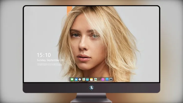 
斯嘉丽·约翰逊《Elle》电脑桌面壁纸 写真集