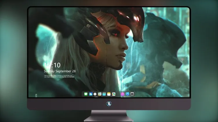 
科幻警察女孩 4k电脑壁纸