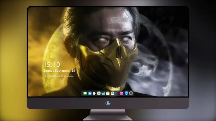 
蝎子真人快打 4k电脑壁纸2021
