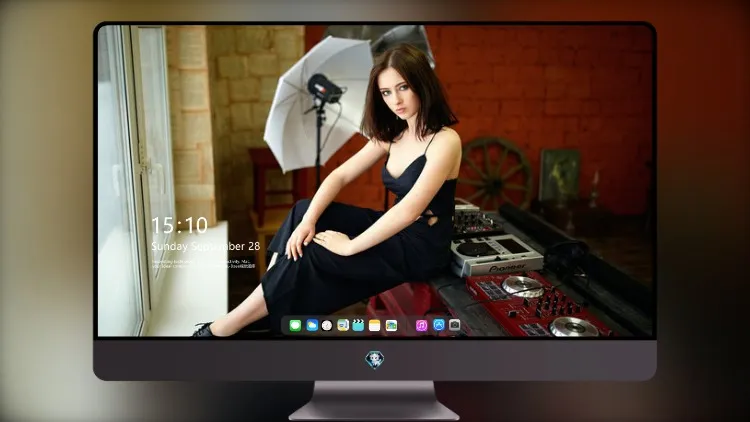 
短发美丽的女孩在工作室 4k电脑壁纸