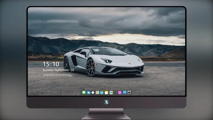 
银色兰博基尼 Aventador V12