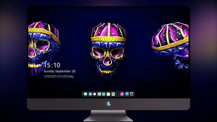 
头骨 3d 艺术 明亮