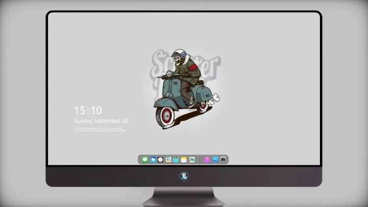 
骷髅人骑滑板车最小 4k电脑壁纸