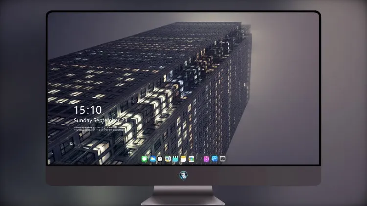 
从下到上的 Skycraper 视图 4k电脑壁纸