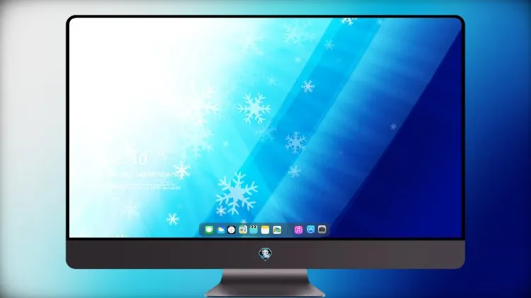 
雪花 3d 摘要 5k壁纸超清桌面屏保